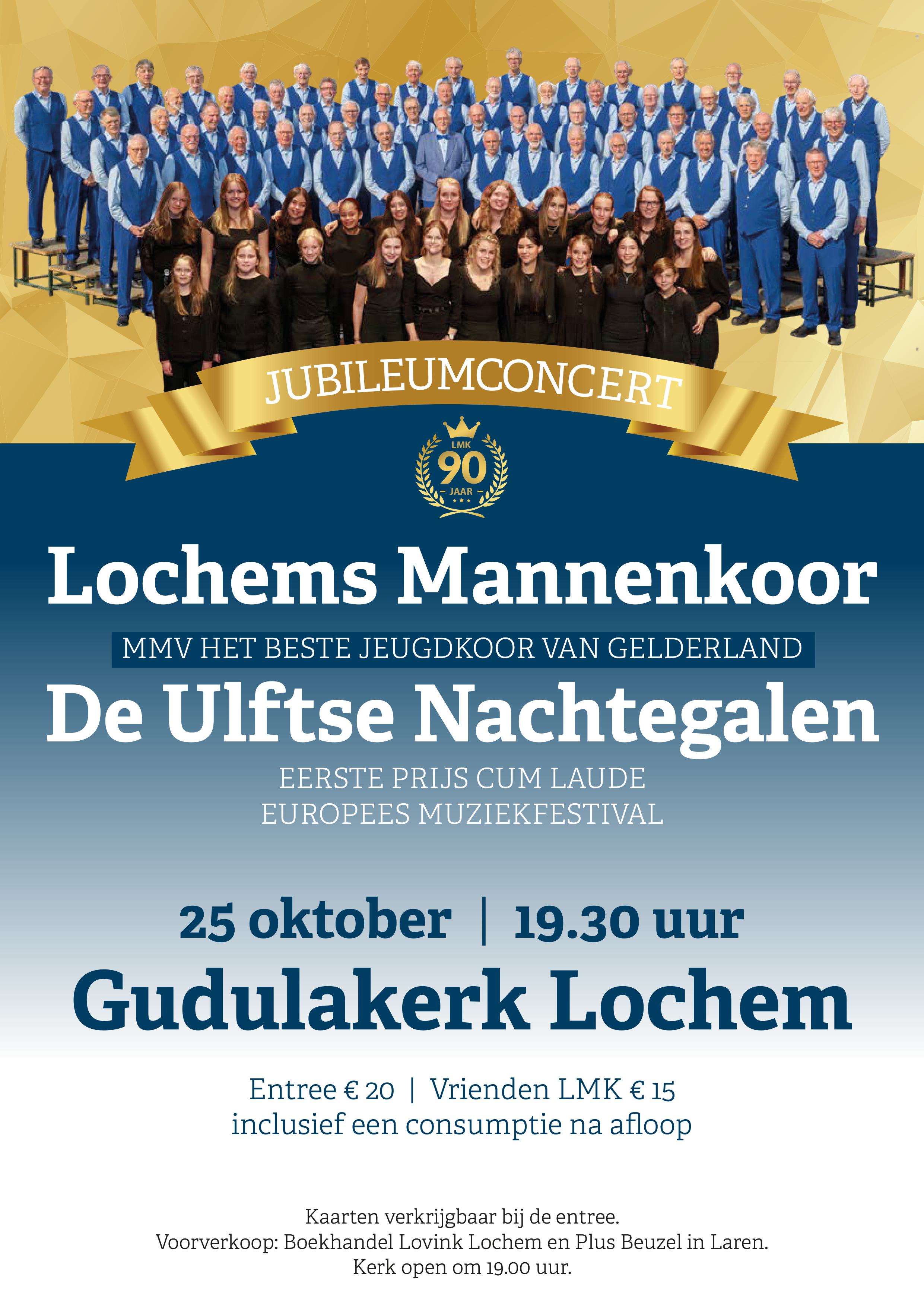 Poster 90 jaar LMK concert 2025 09 25